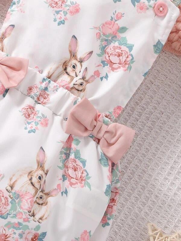 Baby Double Bow Bodysuit