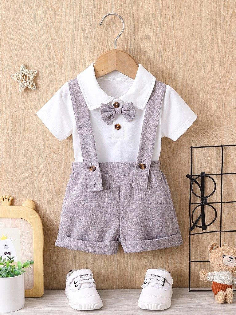 Baby Bow Tie 2 Piece Set