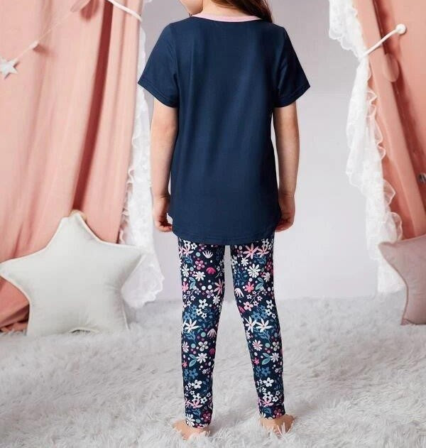 Toddler Girls Butterfly Tee And Leggings