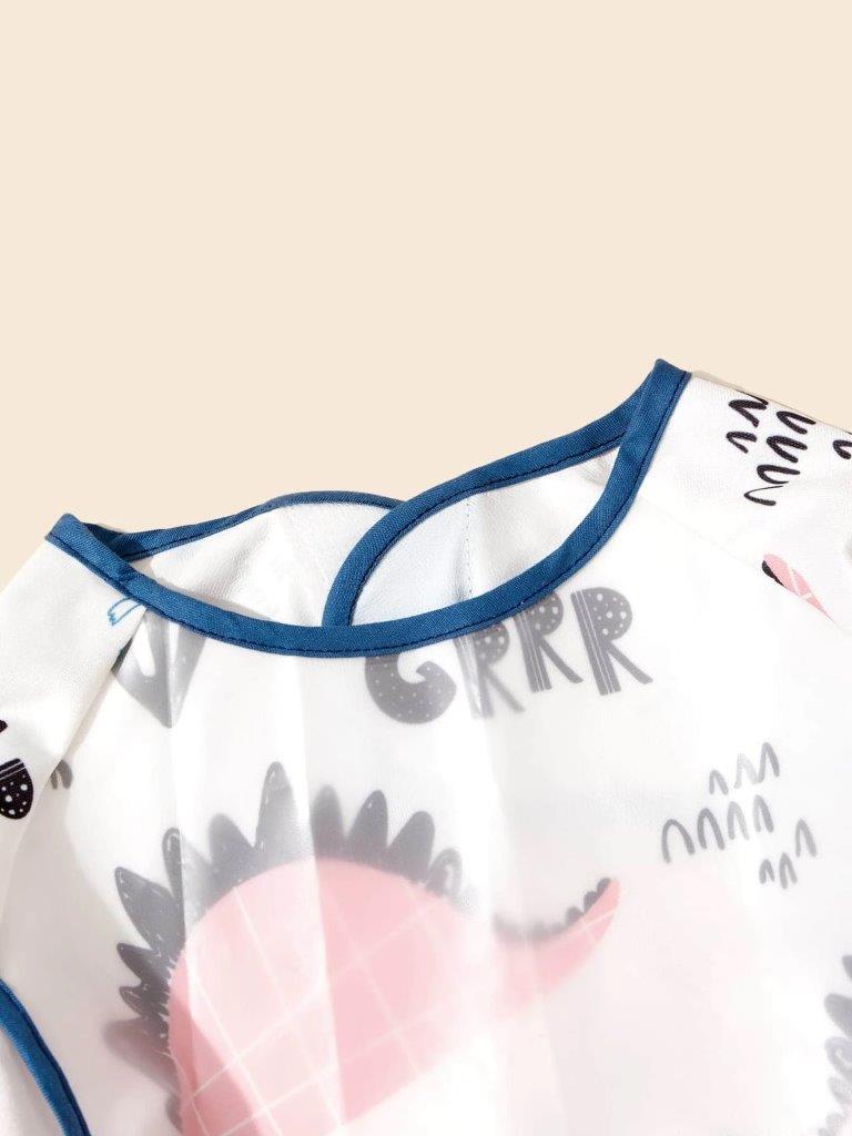 Baby Dinosaur Print Bib