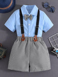 Toddler Boys Bow Tie 3 Piece Set