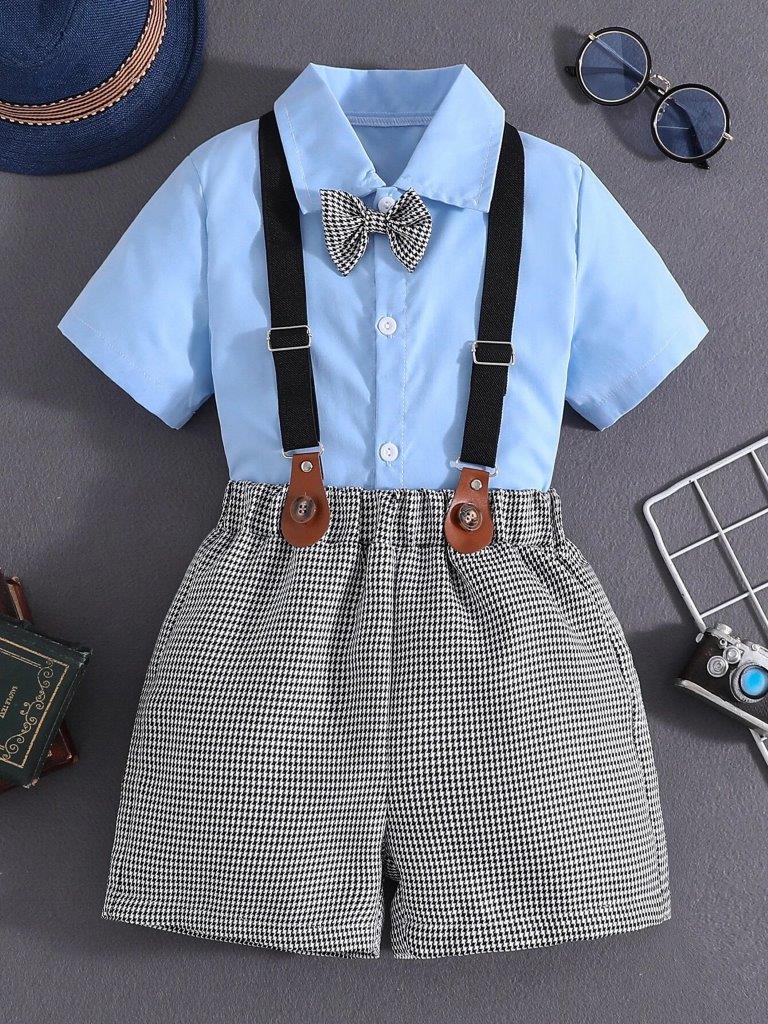Toddler Boys Bow Tie 3 Piece Set