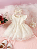 Baby Lace Ruffle Dress