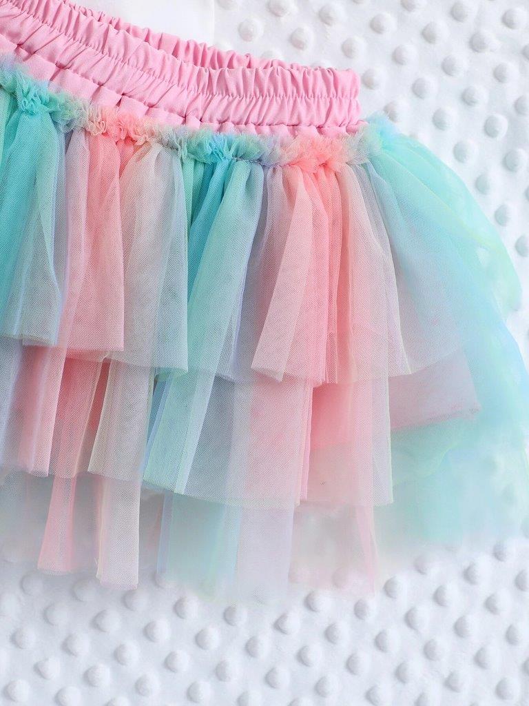 Baby Rainbow Tutu Set