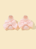 Baby Ankle Socks With Bow 3-12