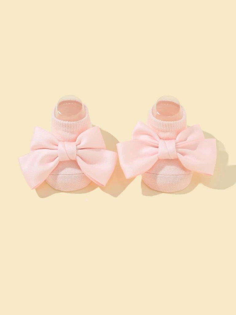 Baby Ankle Socks With Bow 3-12