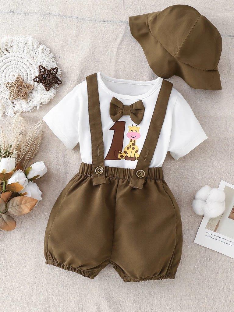 Baby Bow Tie One Year Old Outfit