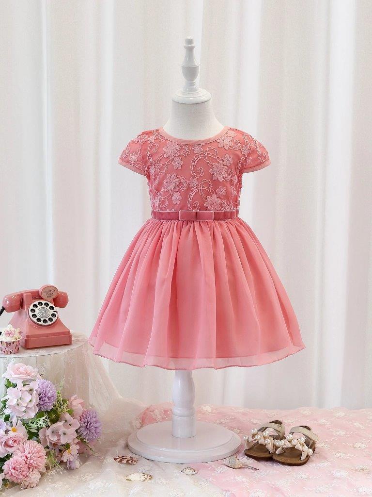 Baby Embroidery Mesh Dress