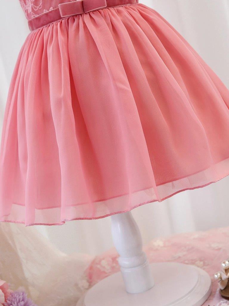 Baby Embroidery Mesh Dress