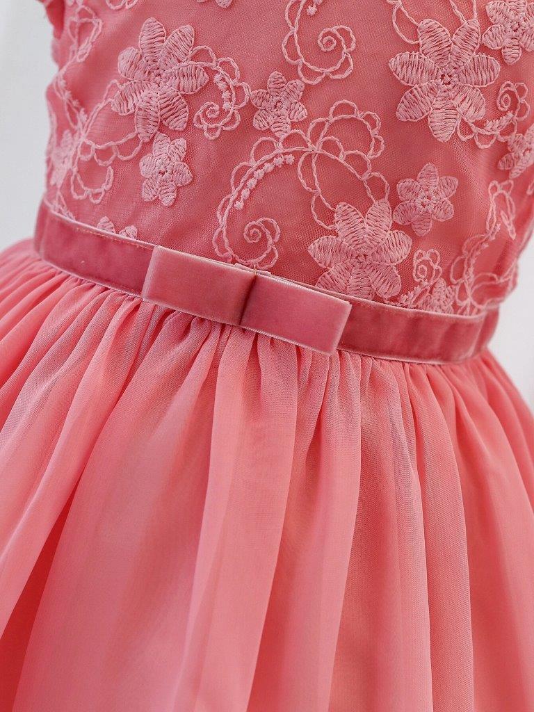 Baby Embroidery Mesh Dress