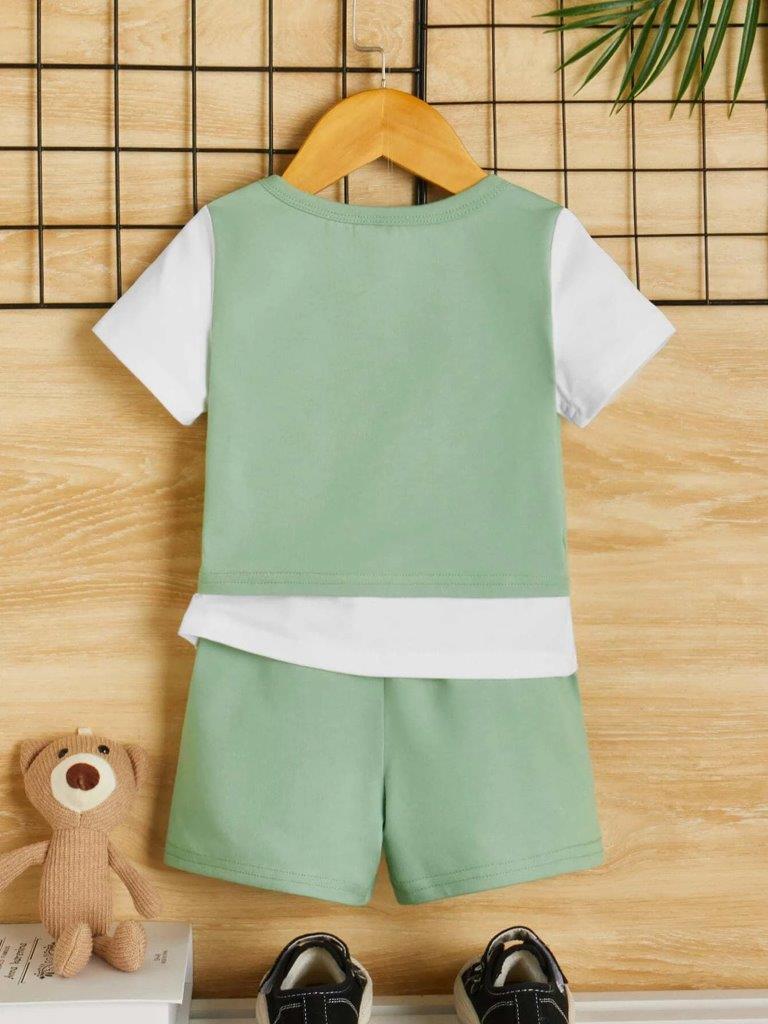 Baby 2 in 1 Tee And Shorts Set
