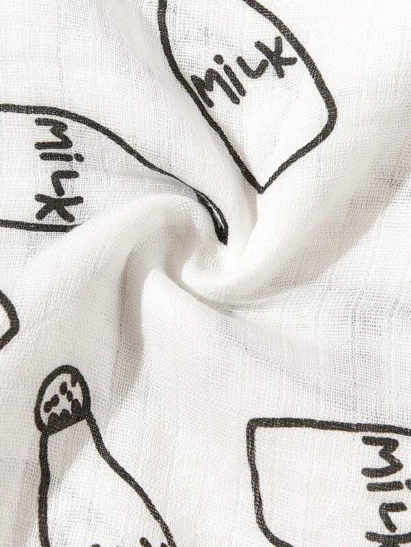Baby Milk Swaddling Blanket