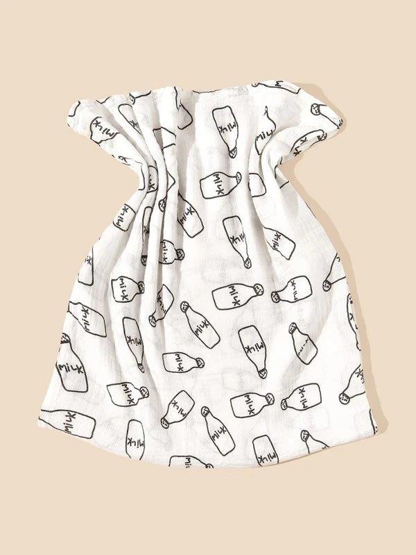 Baby Milk Swaddling Blanket