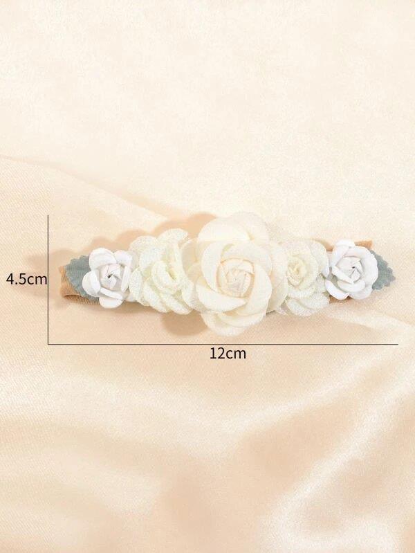 Baby 2 Piece Flower Headband Set 3