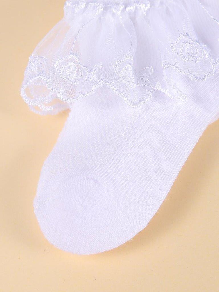 Baby Lace Trim Ankle Socks 3-12 Months