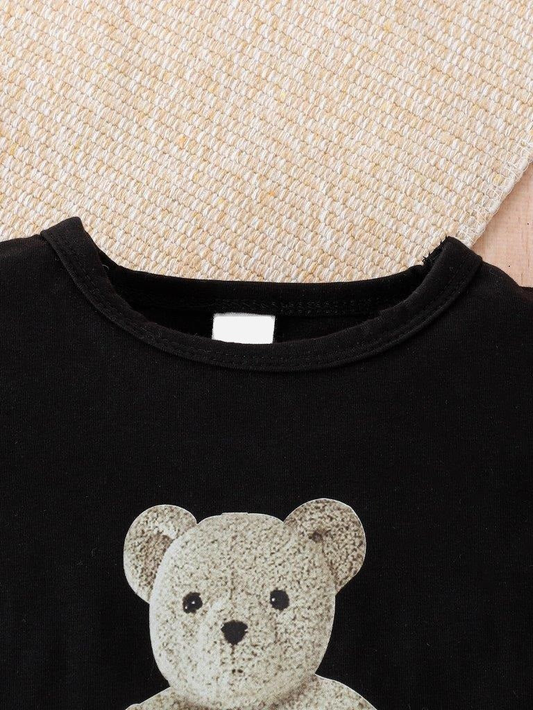 Baby Teddy Tee And Pants Set