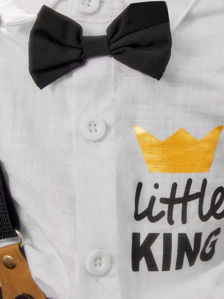 Baby 3 Piece Suspender Bow Tie Set