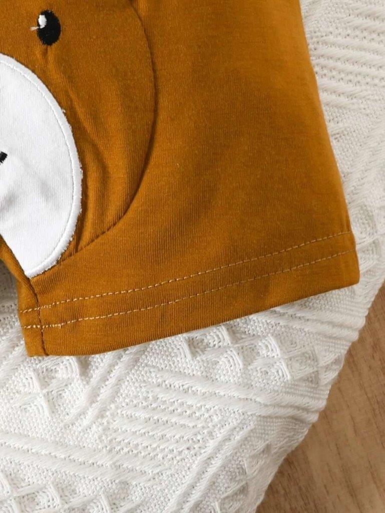 Baby Bear Print Piece Set