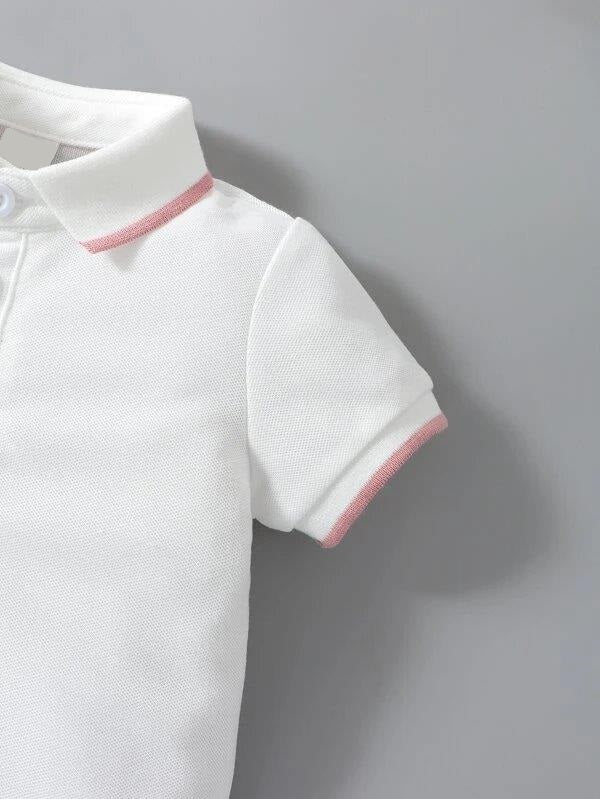 Baby Golfer Bodysuit And Shorts Set
