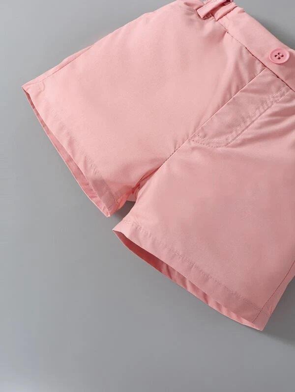 Baby Golfer Bodysuit And Shorts Set