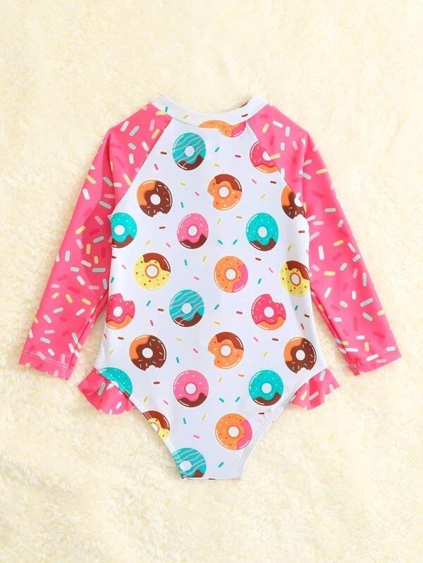 Baby Donut Sprinkle Swimming Costume