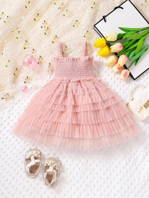 Baby Cami Mesh Dress