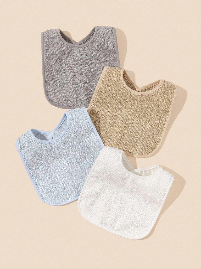 Baby 4 Piece Bib Set