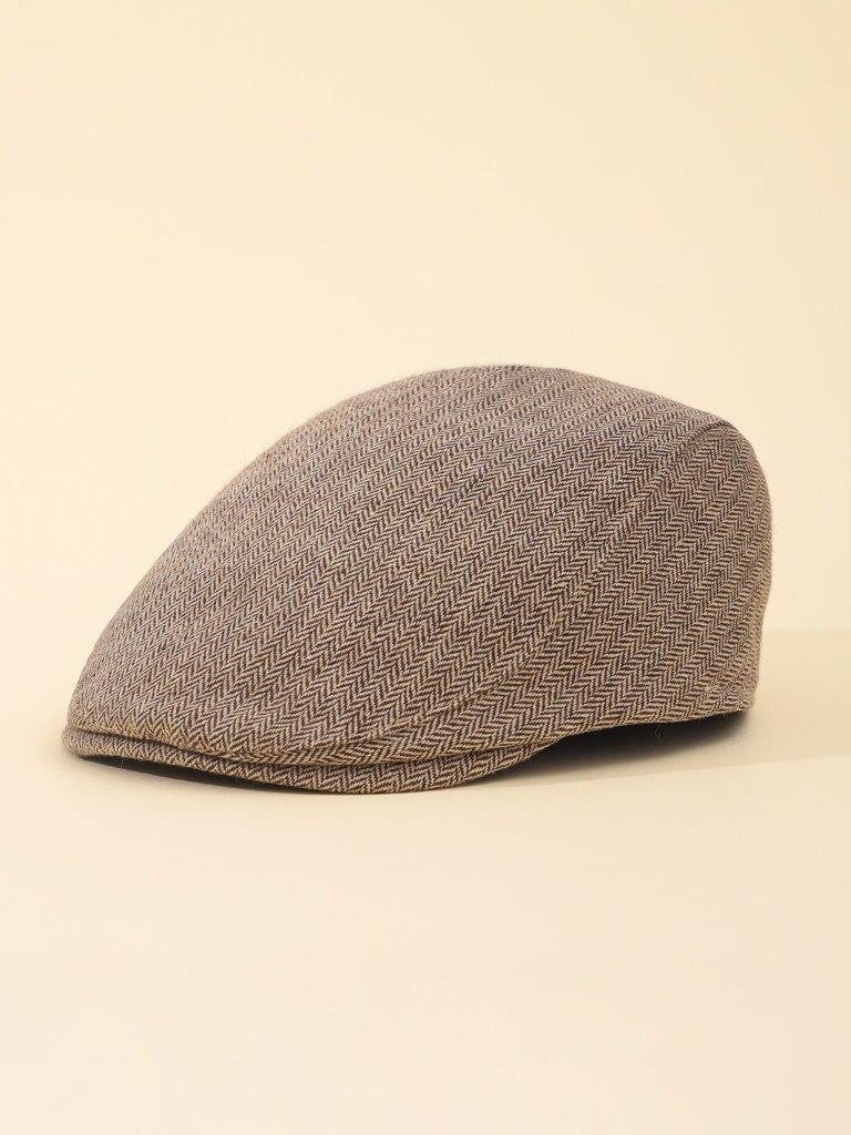 Baby Beret Hat Brown (3-12 Mnths)