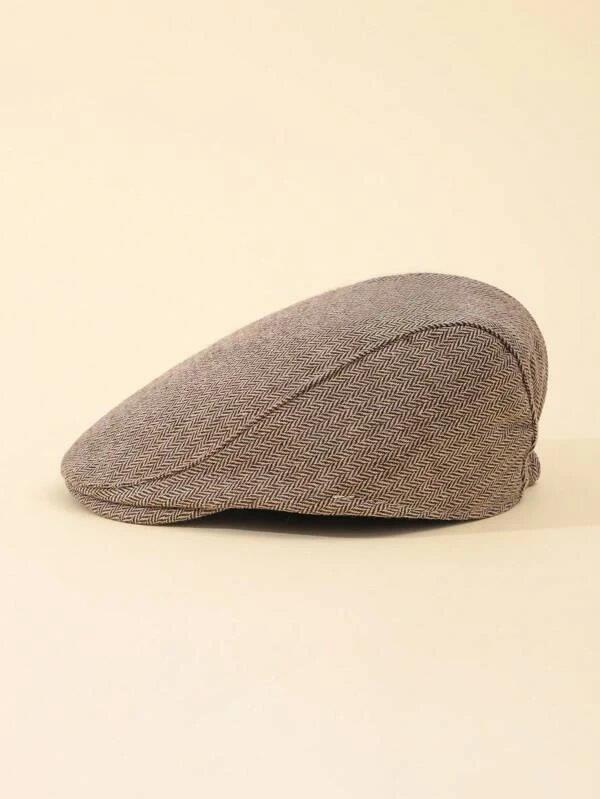 Baby Beret Hat Brown (1-2 Years)