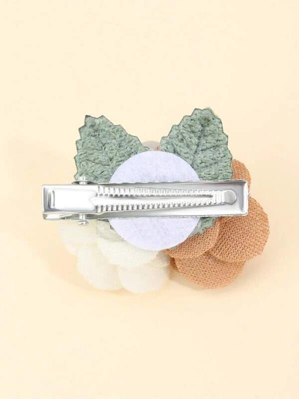 Baby 2 Piece Flower Hair Clips Set 1