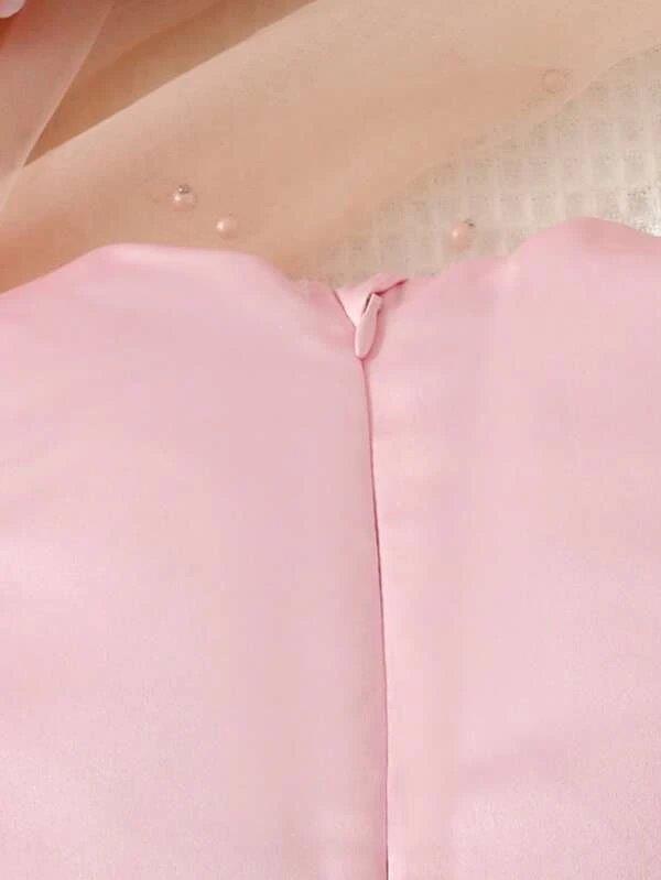 Baby Side Bow Detailed Dress