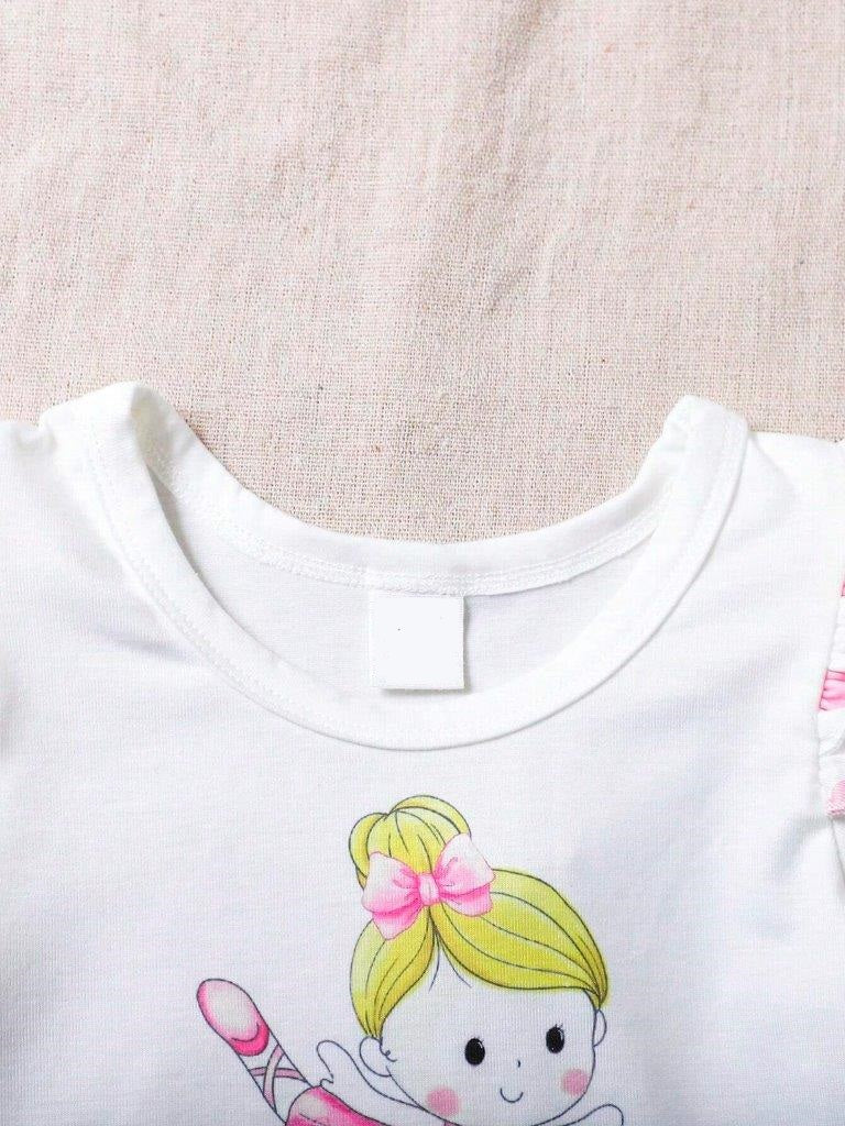 Baby Cartoon Polka Dot Set