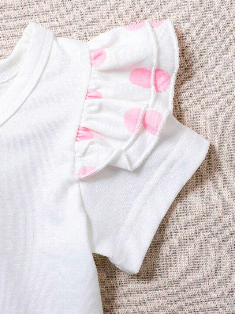Baby Cartoon Polka Dot Set