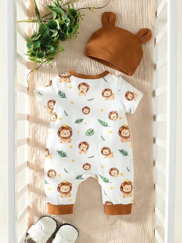 Baby Lion Graphic 2 Piece Set