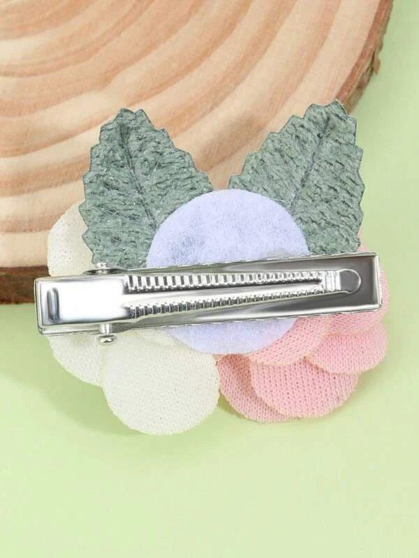 Baby 2 Piece Flower Hair Clips Set 2