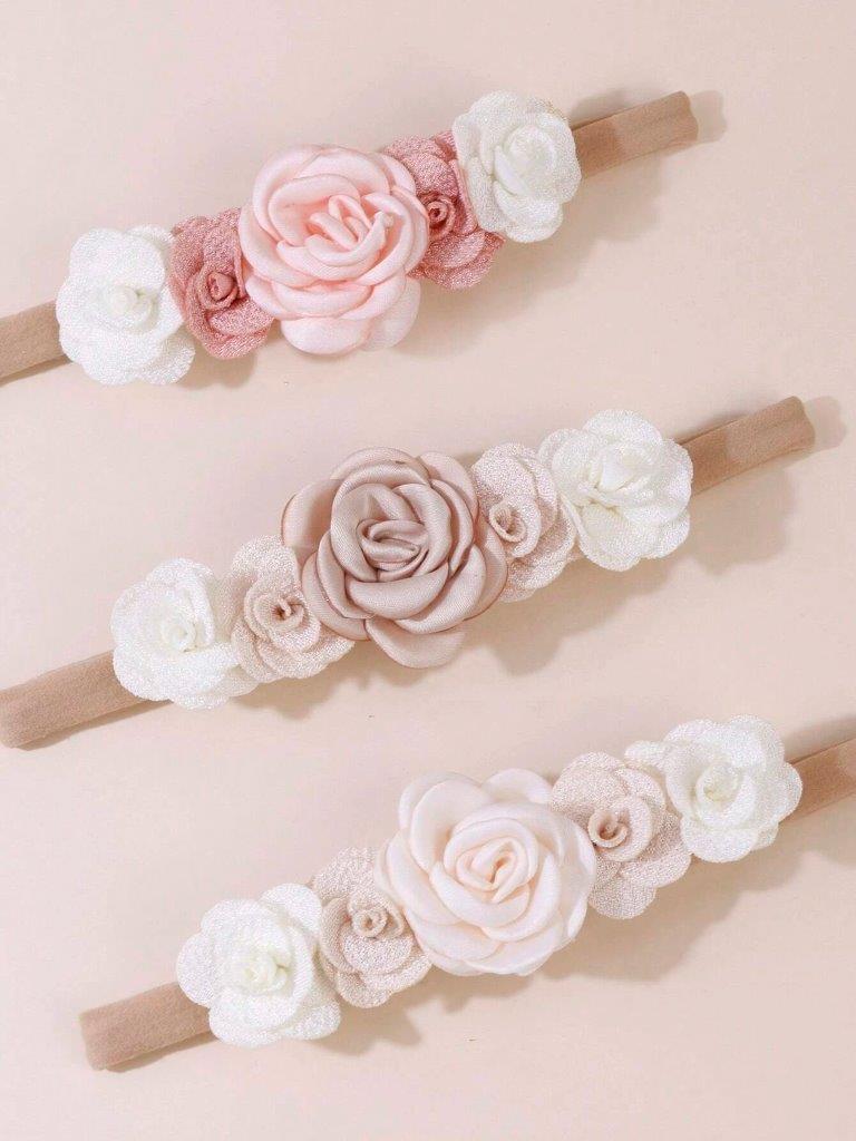Baby 3 Piece Headband Set Mix 10