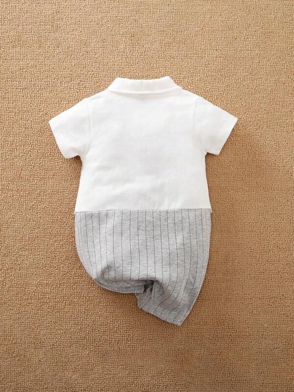 Baby 2 in 1 Stripe Romper