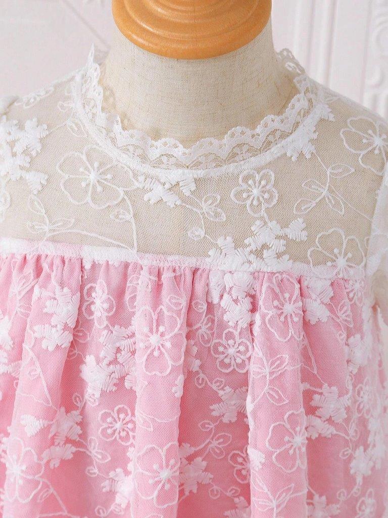Baby Floral Mesh Dress