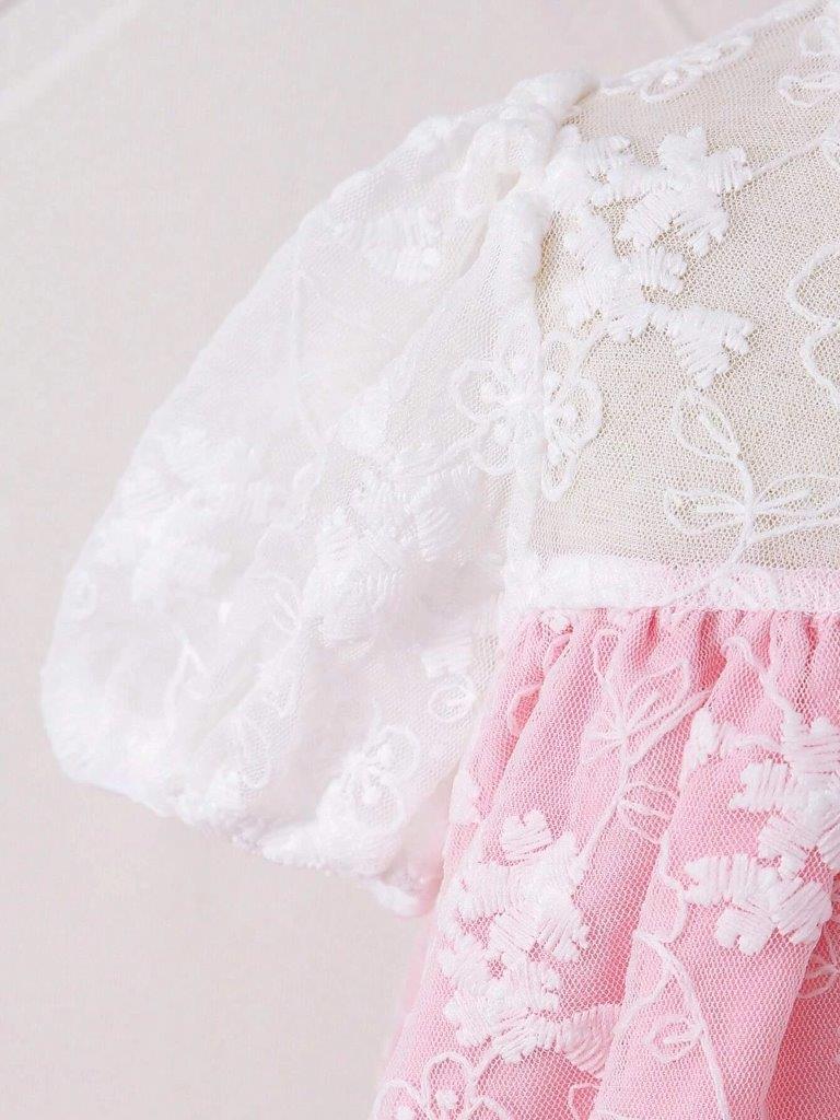 Baby Floral Mesh Dress