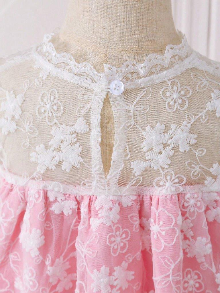 Baby Floral Mesh Dress