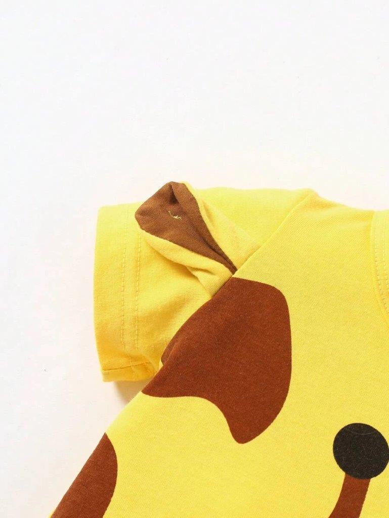 Baby Giraffe Graphic 3 Piece Set