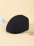 Baby Beret Hat Black (1-2 Years)