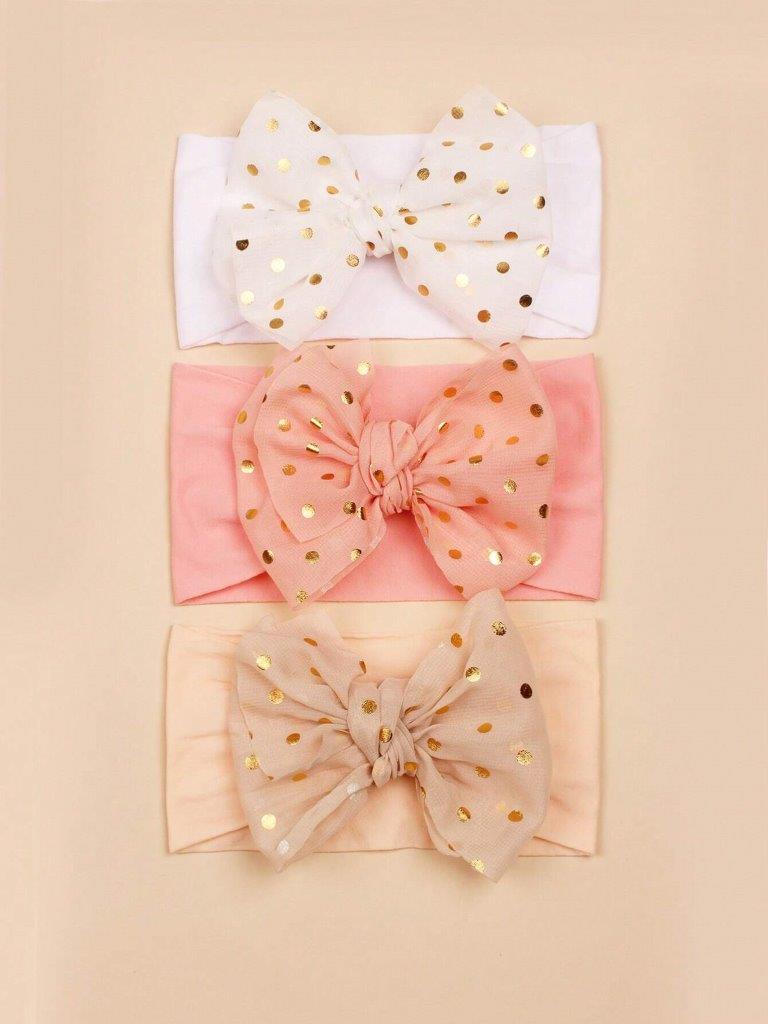 Baby 3 Piece Headband Set Mix 11