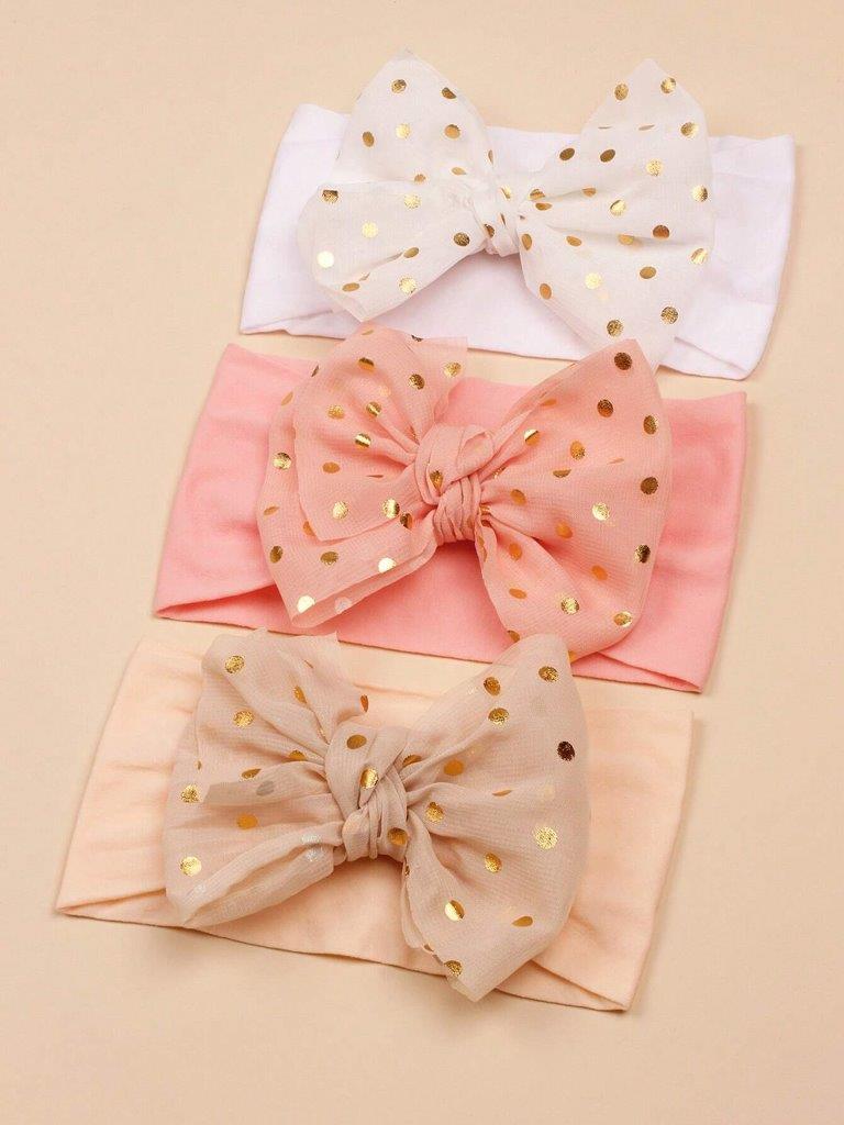 Baby 3 Piece Headband Set Mix 11