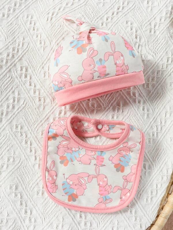 Baby Cartoon Jumpsuit 3 Piece Set