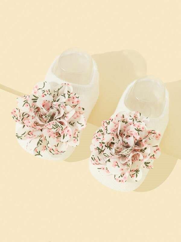 Baby Flower Socks