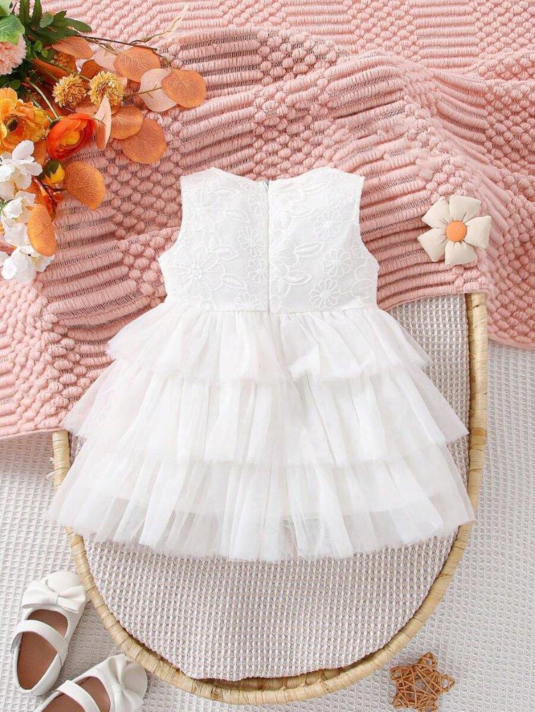 Baby Lace Layer Mesh Dress