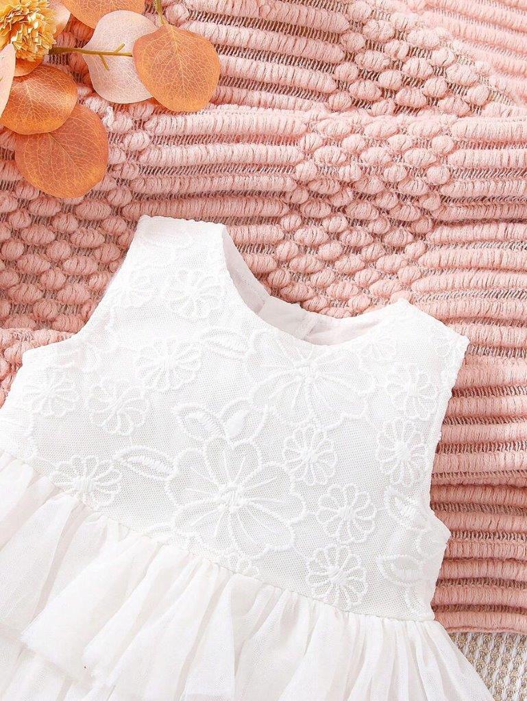 Baby Lace Layer Mesh Dress