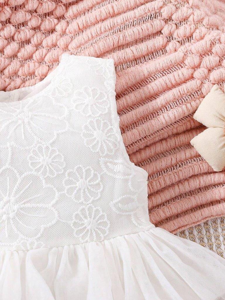 Baby Lace Layer Mesh Dress