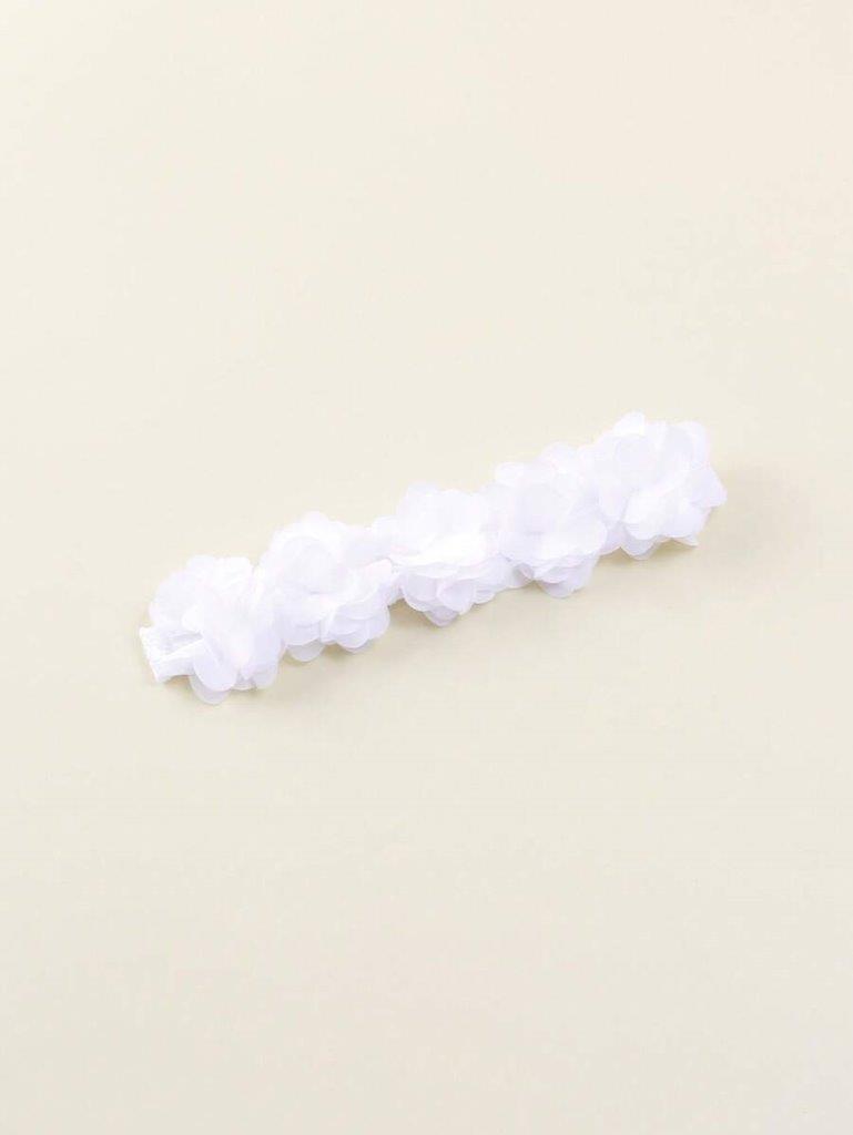 Baby White Flower Headband